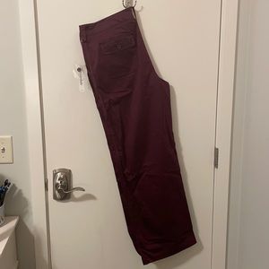 NEW maroon 16 pants